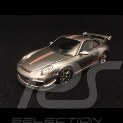 Porsche 997 GT3 RS 4.0 silbergrau GT 1/43 Minichamps CA04316049