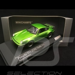 Porsche 930 Turbo 3.0 vert diamant 1/43 Minichamps CA04316027
