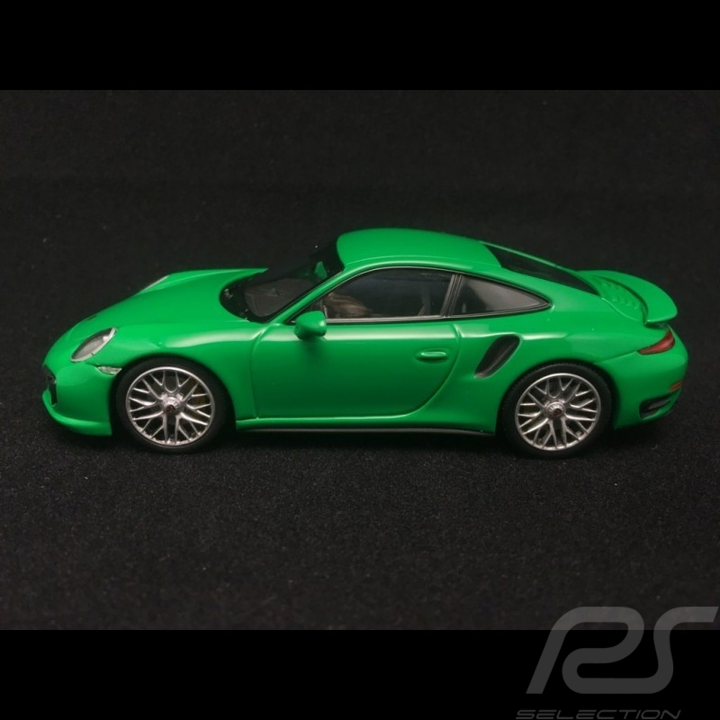 Porsche 991 Turbo S vert vipère 1/43 Minichamps CA04316061 Porsche 991 Turbo S vert vipère 1/43 Minichamps CA04316061