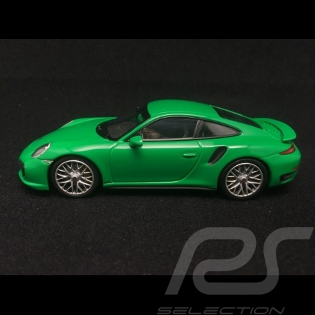 Porsche 991 Turbo S viper green 1/43 Minichamps CA04316061 