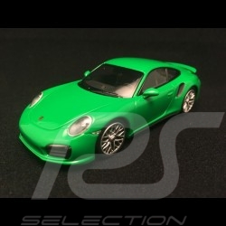 Porsche 991 Turbo S viper green 1/43 Minichamps CA04316061 