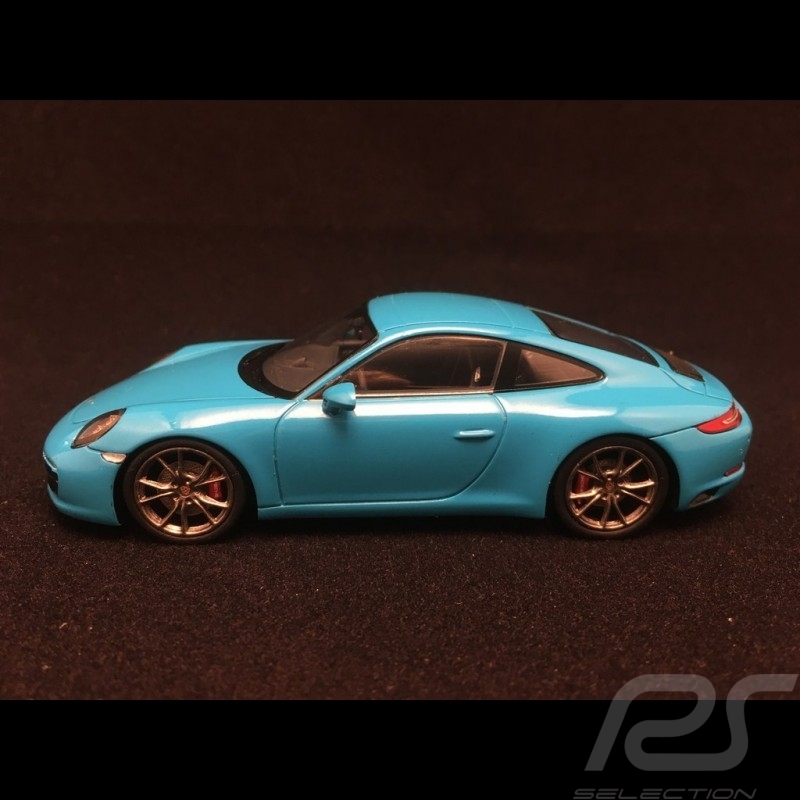 Porsche 991 Carrera S 2016 bleu 1/43 Spark S4937 Porsche 991 Carrera S 2016 bleu 1/43 Spark S4937