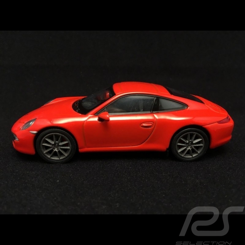 Porsche 991 Carrera S 2013 lava orange 1/43 Welly MAP01994515