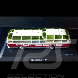 Bus Neoplan FH 11 Porsche race service red / white 1/43 Schuco 450896600