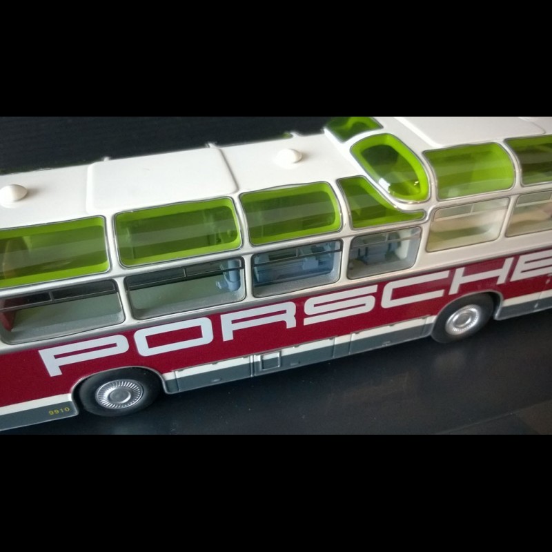 Porsche Bus Neoplan FH 11 race service red / white 1/43 Schuco