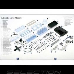 Moteur 4 cylindres Porsche, VW, Audi, BMW, Mercedes, etc 1/4 à monter