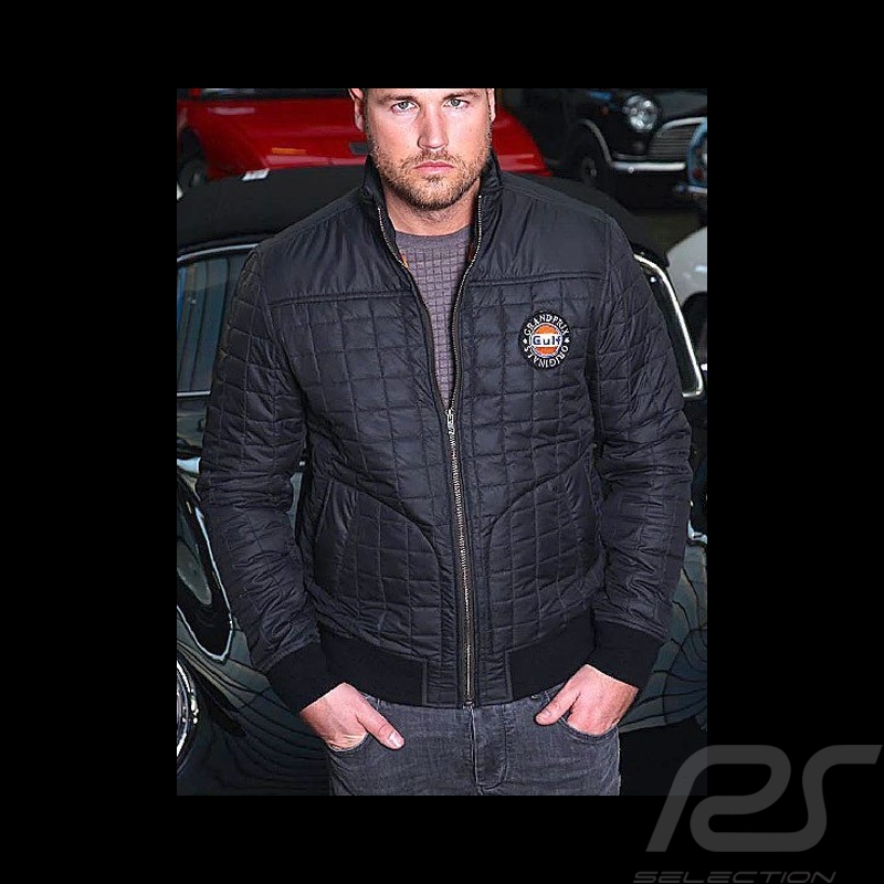 Jacke Gulf sport driver gesteppt schwarz - Herren