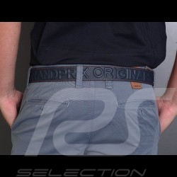 Gulf leather belt indigo blue 85 cm