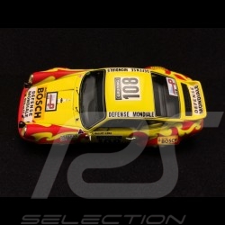 Porsche 911 Carrera RS Tour Auto 1973 n° 108 défense mondiale 1/43 Spark SF098
