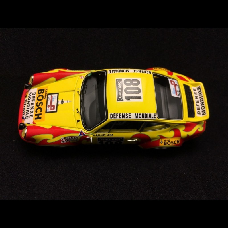 Porsche 911 2.8 Carrera RSR 1973 Jaune – 1/18 Altaya – Rallye Tour De France