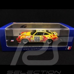 Porsche 911 Carrera RS Tour Auto 1973 n° 108 défense mondiale 1/43 Spark SF098
