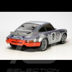 Porsche 911 Carrera RSR Martini n° 8 silver RC car 2.4 GHz 1/10 Tamiya 57866