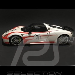 Porsche 918 Weissach Salzburg white / red 1/12 GT SPIRIT GT078