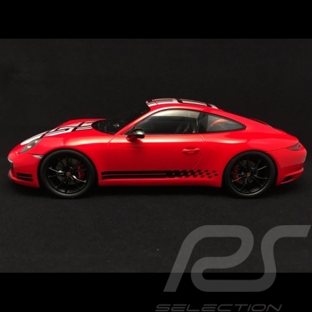 Porsche 911 991 Carrera S Endurance Racing Edition rouge 1/18 Spark WAX02100015