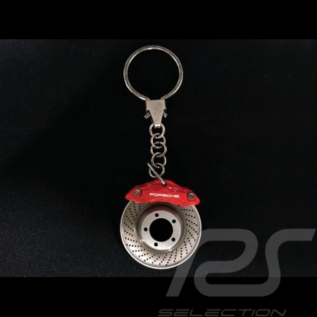 Porte-clés Porsche disque de frein rouge brake disc keyring Schlüsselanhänger Porsche WAP0503020E