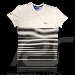 T-shirt Porsche Design Adidas licht gestreift Turbo weiß / schwarz - Herren - S00352