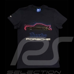 T-shirt Porsche Design Porsche Turbo Adidas navy blue - men - M63075