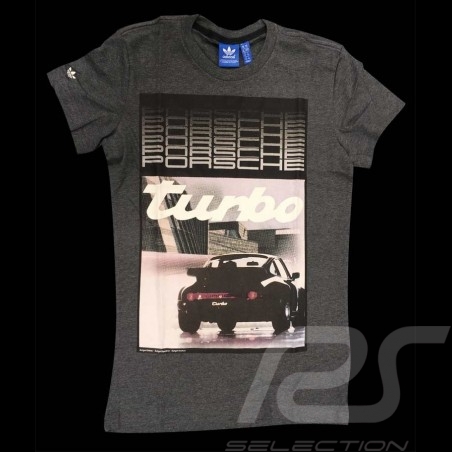 T-shirt Porsche Design Porsche Turbo Adidas grey - men - M63074