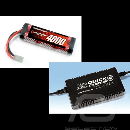 Pack Accu + Chargeur rapide pour voitures RC Tamiya Battery + Quick Charger Pack Pack Akku + Schnellladegerät