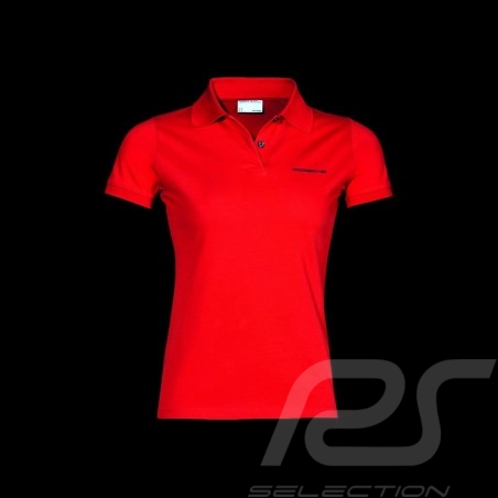 Porsche Polo Shirt Classic rot - Damen - Porsche Design WAP908