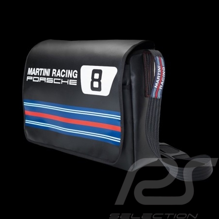 Sac Porsche Martini Racing Messenger bag n° 8 noir Porsche Design WAP0505710G