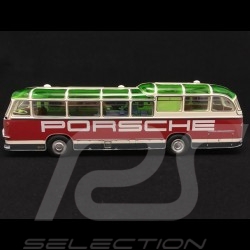 Bus Neoplan FH 11 Porsche race service red / white 1/43 Schuco 450896600