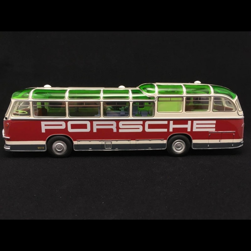 Porsche Bus Neoplan FH 11 race service red / white 1/43 Schuco
