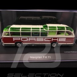 Bus Neoplan FH 11 Porsche renndienst rot / weiß 1/43 Schuco 450896600