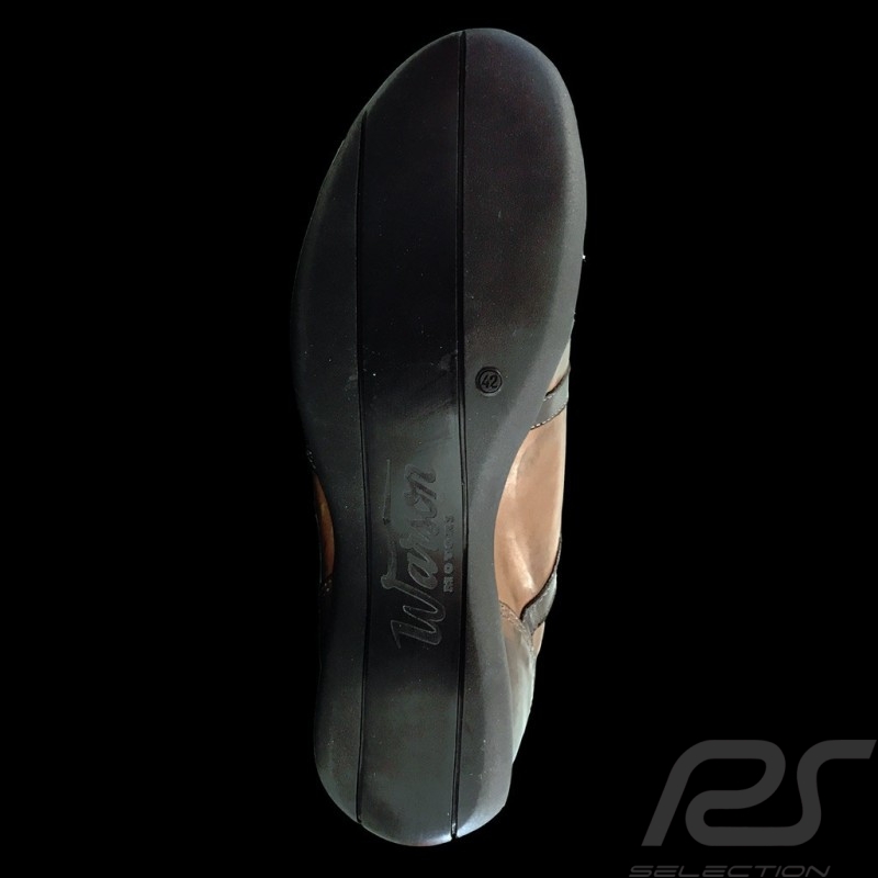 chaussure pilote vintage