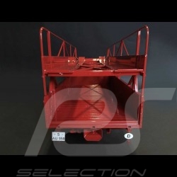 Camion MAN Diesel transporteur Porsche rouge 1/18 Schuco 450081100