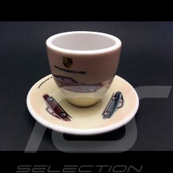 Set de 2 tasses cups expresso " 50 ans Porsche 911 "