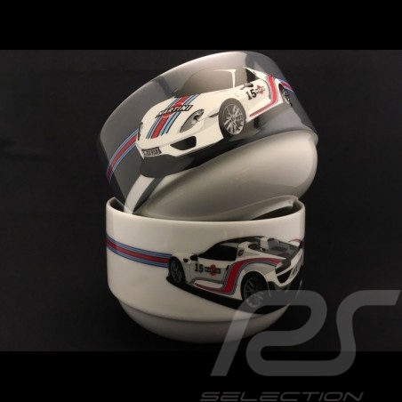 Bol Porsche 918 Martini Racing Bowl Schalen Porsche Design WAP0500700F - set de 2