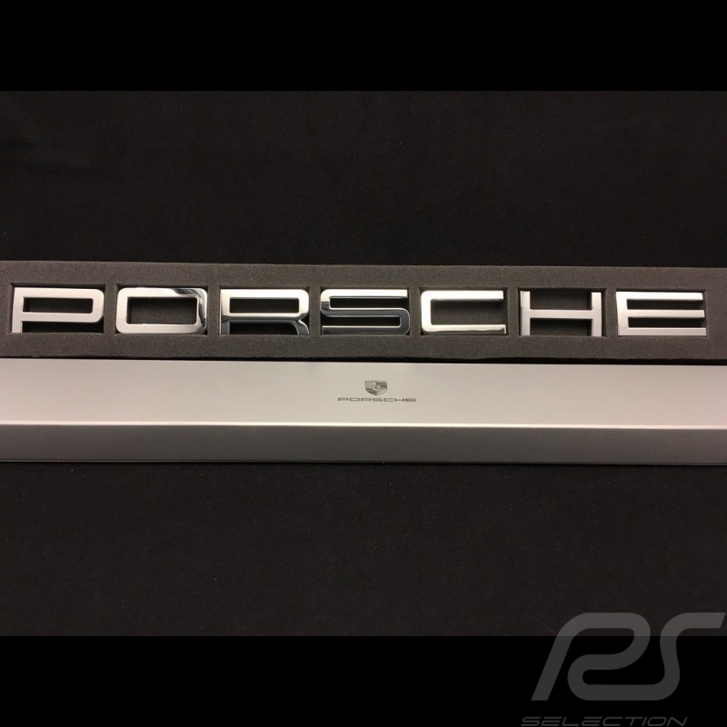 Porsche logo aimants set lettering magnet Schriftzug Porsche Design WAP0500300F