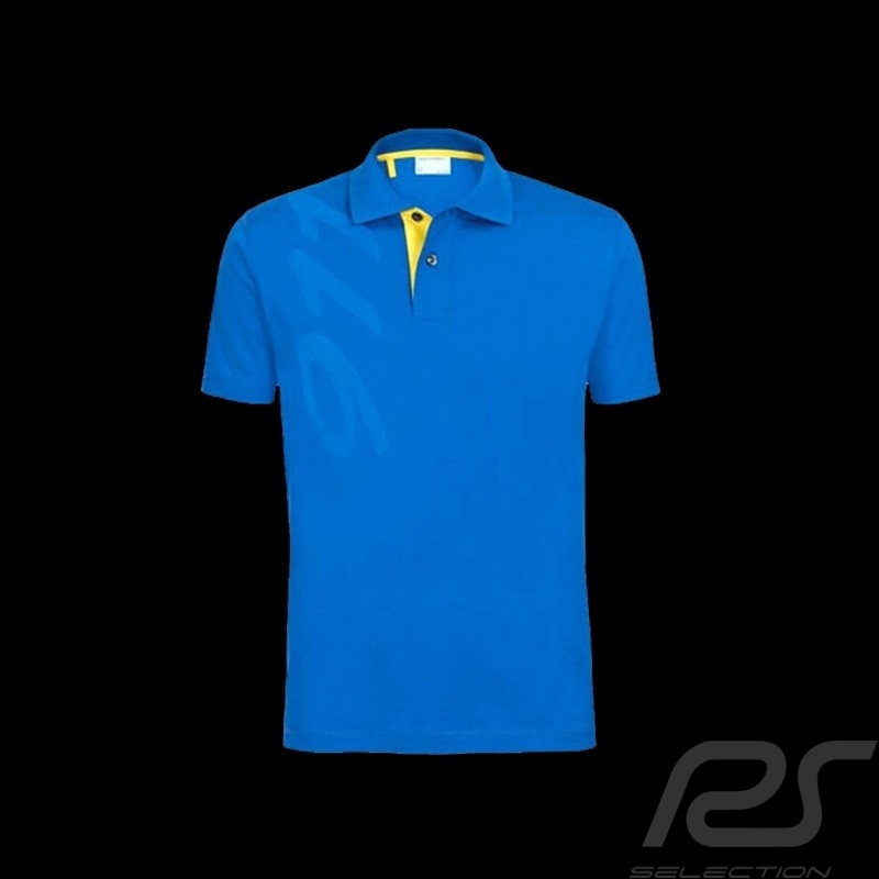 Polo shirt Porsche 911 bleu royal blue konigsblau Porsche design WAP984 homme men herren