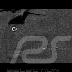 Polo shirt Porsche monogramme monogram monogramm lettres Porsche letters buchstaben gris grey grau Porsche WAP986 - homme