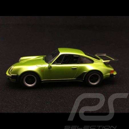 Porsche 911 type 930 Turbo 3.3 1977 vert tilleul linden green lindgrün 1/43 Minichamps CA04316039