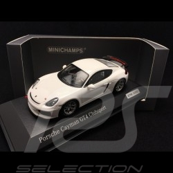 Porsche Cayman GT4 Clubsport 2016 blanc white weiß 43 Minichamps CA04316090