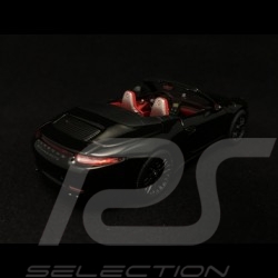 Porsche 911 type 991 Carrera 4 GTS Cabriolet noire black schwarz 1/43 Schuco 450758700