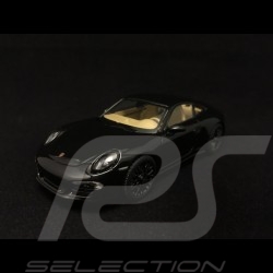 Porsche 911 type 991 Carrera 4 GTS Coupé noire black schwarz1/43 Schuco 450758200