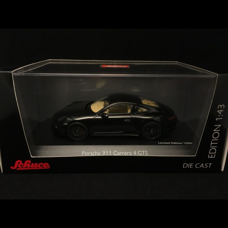 Porsche 911 type 991 Carrera 4 GTS Coupé black 1/43 Schuco 450758200