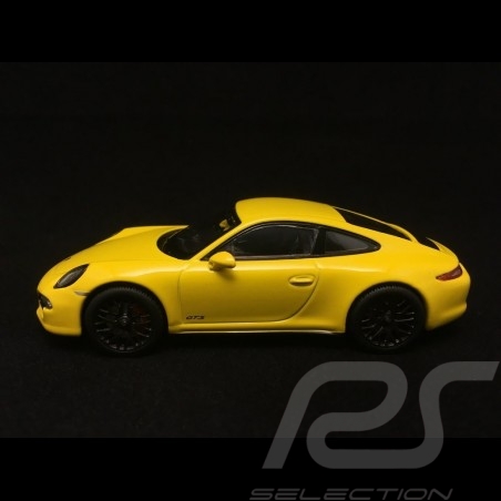 Porsche 911 type 991 Carrera GTS Coupé Racing Yellow 1/43 Schuco 450757200
