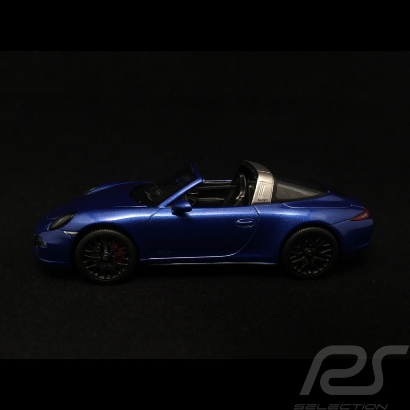 Porsche 911 type 991 Targa 4 GTS saphirblau 1/43 Schuco 450759600 Porsche 911 type 991 Targa 4 GTS saphirblau 1/43 Schuco 450759600