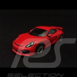 Porsche Cayman GT4 india red 1/43 Schuco 450759100