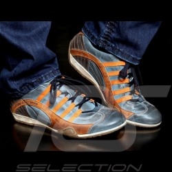 Sneaker / Basket Schuhe style Rennfahrer Monza 2.0 blau - Herren