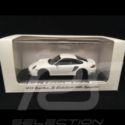 Porsche 911 type 997 Turbo S Edition 918 Spyder silver grey 1/43 Minichamps WAP0201130C