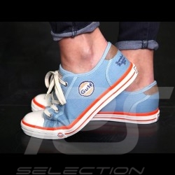 Chaussure Shoes Schuhe Gulf sneaker basket style Converse bleu Gulf blue blau femme women damen