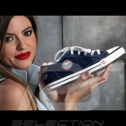 Gulf sneaker / basket shoes style Converse Navy blue - women