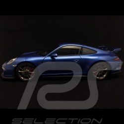 Porsche 911 type 991 GT3 Bleu métallisé 2013 1/18 Minichamps 110062725