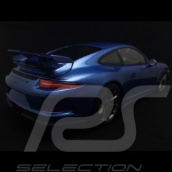 Porsche 911 type 991 GT3 metallic blue 2013 1/18 Minichamps 110062725