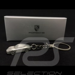 Porte-clés Porsche 911 en métal argenté Porsche Design WAP0500070F keyring Schlüsselanhänger 